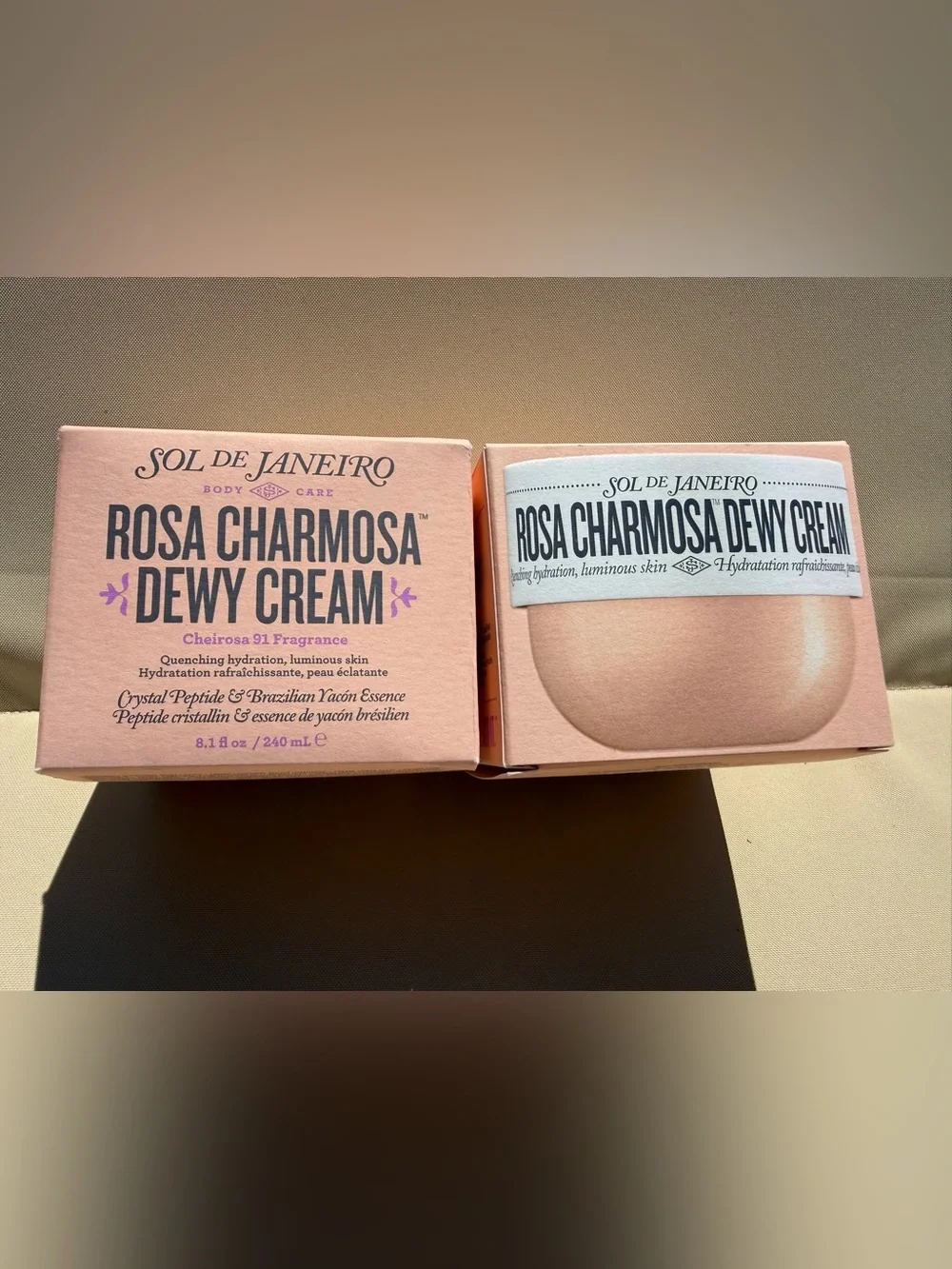 Sol de Janeiro Rosa Charmosa Dewy Cream cheirosa 91